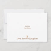 Blessed is hij - kaart (Achterkant)