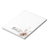 Blessed is hij notitieblok (Linkerzijde)