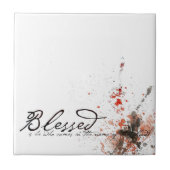 Blessed is hij tegeltje (Voorkant)