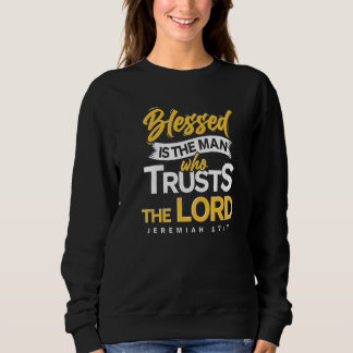 Blessed Is The Man Bible Verse Jesus Christ Prayer Trui