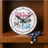 Blessed Is The Man That Trusteth In The Lord Ronde Klok