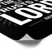 Blessed Is The Man Who Trusts The Lord Jeremiah Ch Poster (Hoek)