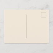 Blessed is zij die Christelijke naam geloofde Briefkaart (Achterkant)