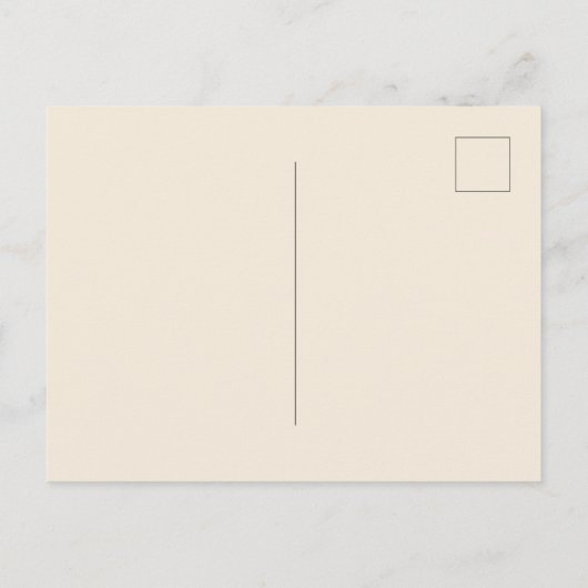 Blessed is zij die Christelijke naam geloofde Briefkaart (Achterkant)