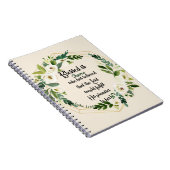 Blessed is zij die dacht dat naam Christelijk was Notitieboek (Rechterzijde)