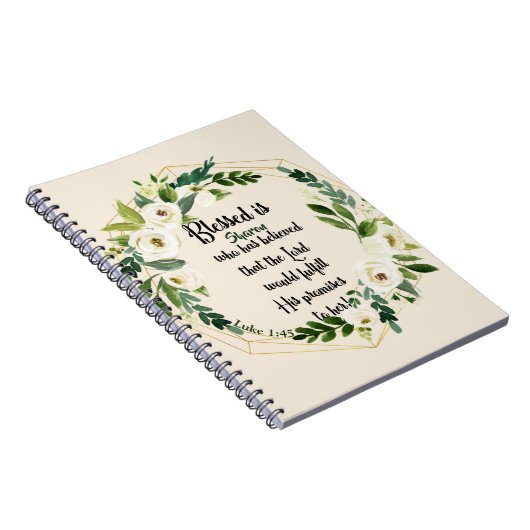 Blessed is zij die dacht dat naam Christelijk was Notitieboek (Rechterzijde)