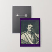 Blessed Karl of Austria Roman Catholic Button (Voorkant / Achterkant)