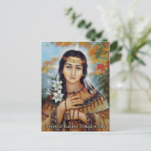 Blessed Kateri Tekakmet Briefkaart (Staand voorkant)