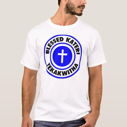 Blessed Kateri Tekakwitha T-shirt (Voorkant)