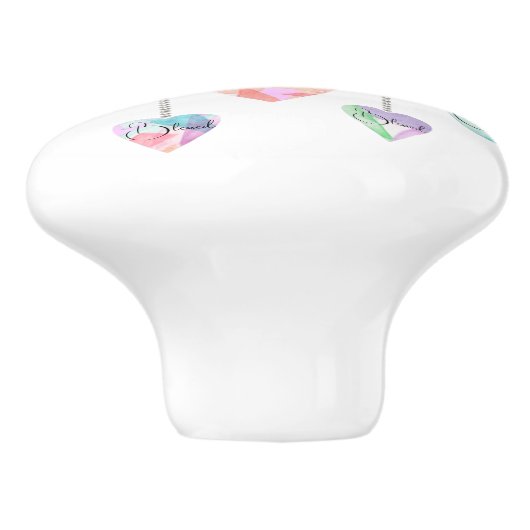 Blessed Keramische Knop (Zijkant)