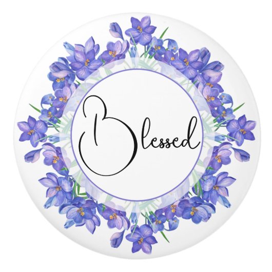 Blessed Keramische Knop (Voorkant)