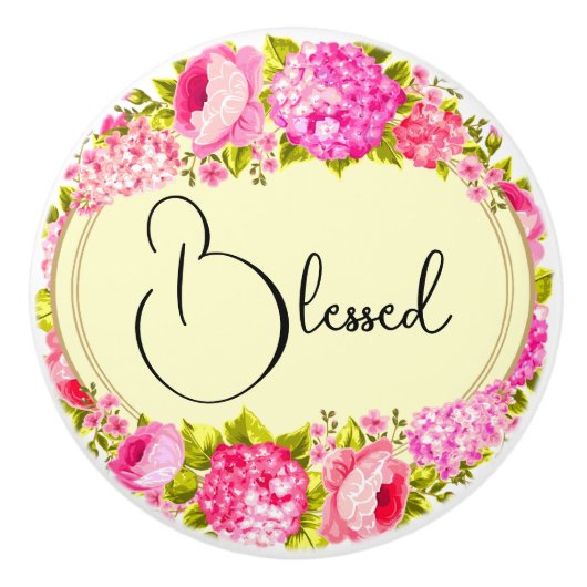 Blessed Keramische Knop (Voorkant)