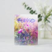 BLESSED LIFE BRIEFKAART (Staand voorkant)