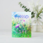 BLESSED LIFE VERDE BRIEFKAART (Staand voorkant)