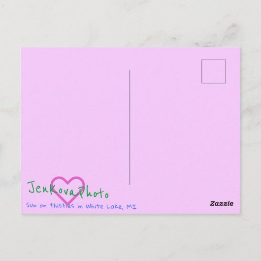 BLESSED LIFE VERDE BRIEFKAART (Achterkant)