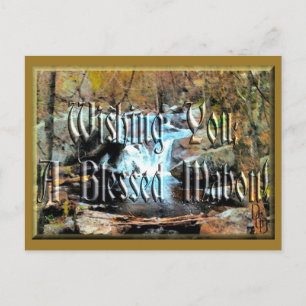 Blessed Mabon Briefkaart