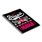 Blessed Mama Cute Religieuze Moeder Notitieboek (Rechterzijde)