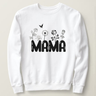 Blessed Mama Flowers Trui