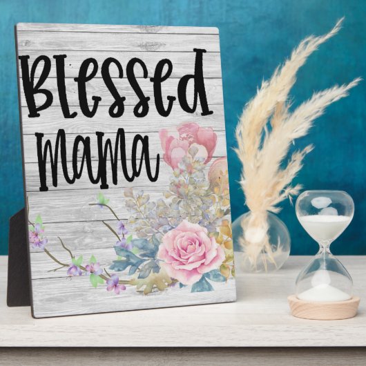 Blessed Mama Fotoplaat (Zijkant)