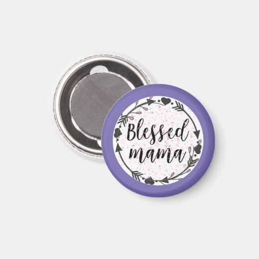 Blessed Mama Magneet (Voorkant / Achterkant)