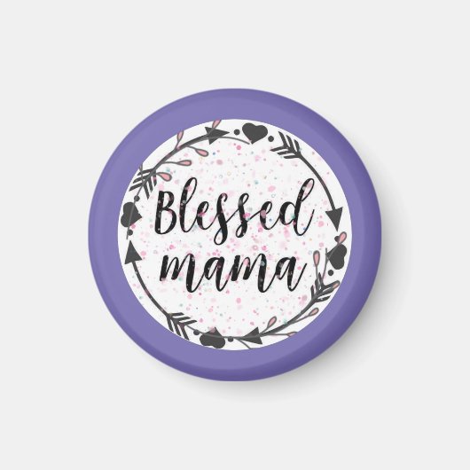 Blessed Mama Magneet (Voorkant)