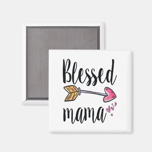 Blessed Mama Magneet (Voorkant / Achterkant)
