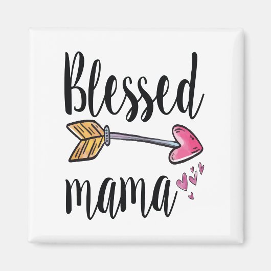 Blessed Mama Magneet (Voorkant)