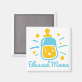 Blessed Mama Magneet (Voorkant / Achterkant)