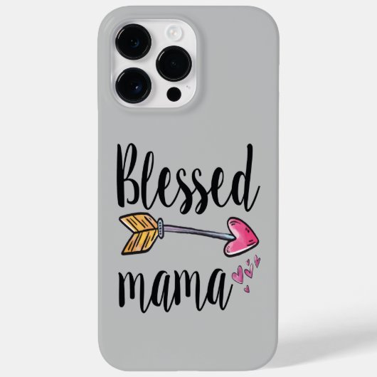 Blessed Mama met Arrow Case-Mate iPhone Case (Achterkant)