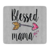 Blessed Mama met Arrow Snijplank (Voorkant)