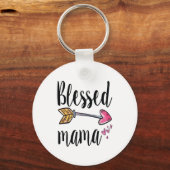 Blessed Mama Sleutelhanger (Voorkant)