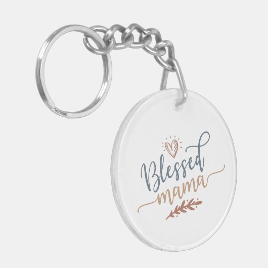 Blessed Mama Sleutelhanger (Voorkant Links)