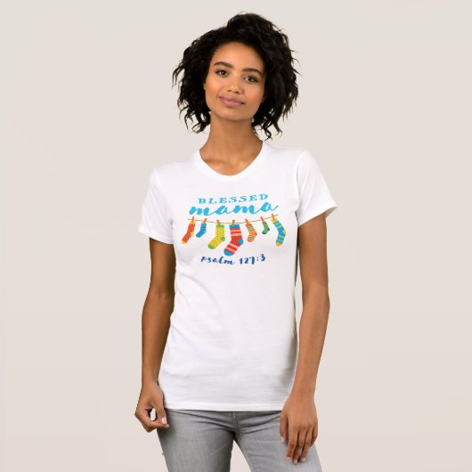 Blessed Mama T-shirt (Voorkant volledig)