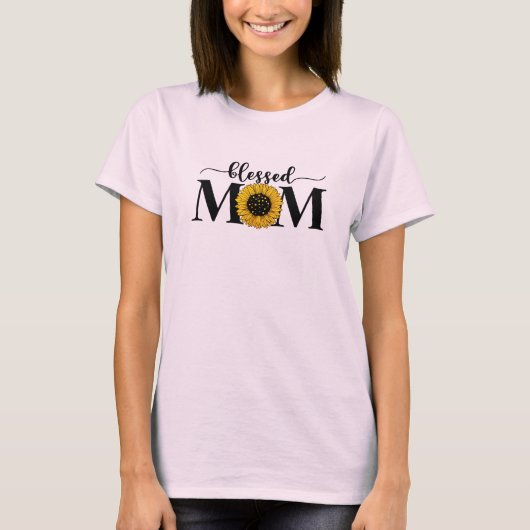 Blessed mama t-shirt (Voorkant)