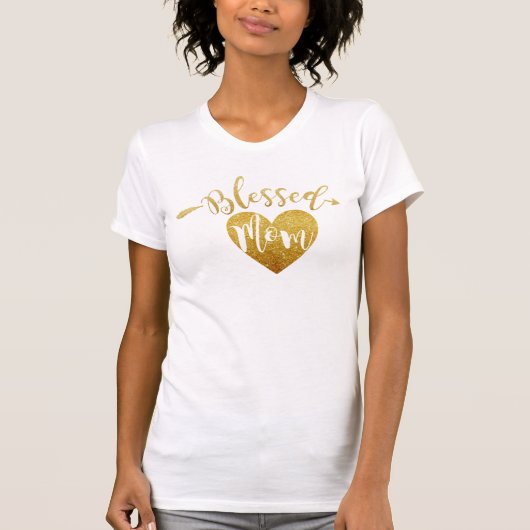 Blessed mama t-shirt (Voorkant)