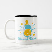 Blessed Mama Tweekleurige Koffiemok (Links)