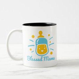 Blessed Mama Tweekleurige Koffiemok