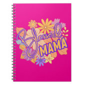 Blessed MaMa with Flowers Notitieboek (Voorkant)
