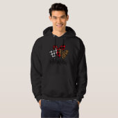 Blessed mamaw leopard Buffalo Plaid mamaw   Hoodie (Voorkant volledig)