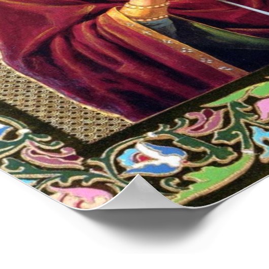 Blessed Mary Poster (Hoek)