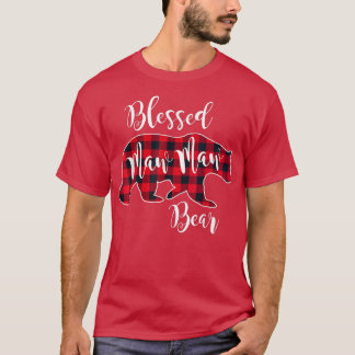 Blessed Maw Beer Buffalo Check Pset Patroon M T-shirt