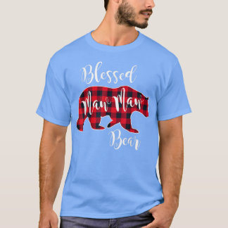 Blessed Maw Beer Buffalo Check Pset Patroon M T-shirt