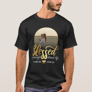 Blessed Memorial hield van één begrafenisfamilie T-shirt