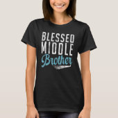 Blessed Middle Brother T-shirt (Voorkant)