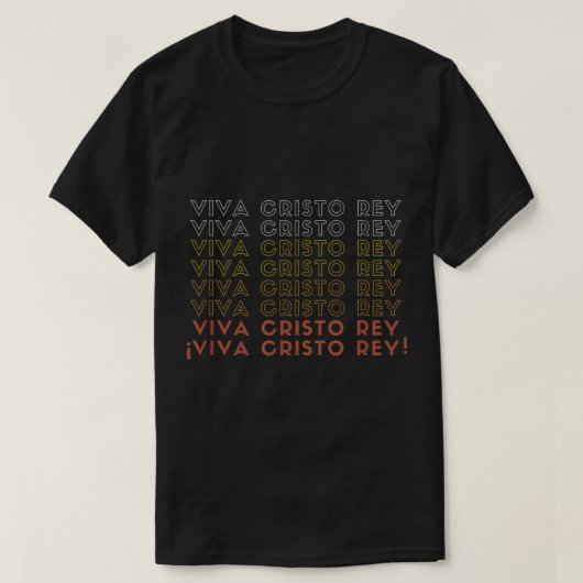 Blessed Miguel Pro Viva Cristo Rey Mexican Catholi T-shirt (Design voorkant)