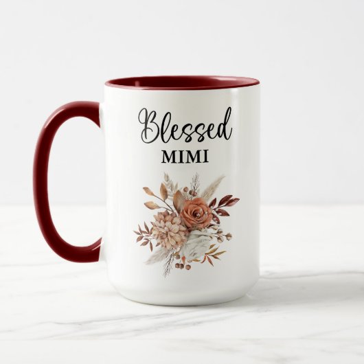 Blessed Mimi | 127:3 psalm | Herfst Floral Mok (Links)