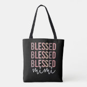 Blessed Mimi | Giften voor Mimi Grandma Tote Bag (Achterkant)