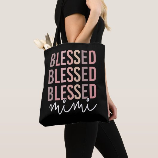 Blessed Mimi | Giften voor Mimi Grandma Tote Bag (Dichtbij)
