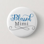 Blessed Mimi Ronde Button 5,7 Cm (Voorkant)