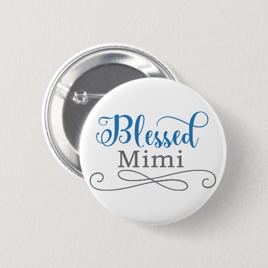 Blessed Mimi Ronde Button 5,7 Cm (Voorkant /achterkant)